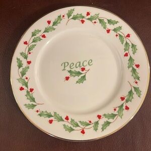 Lenox Holiday Plate